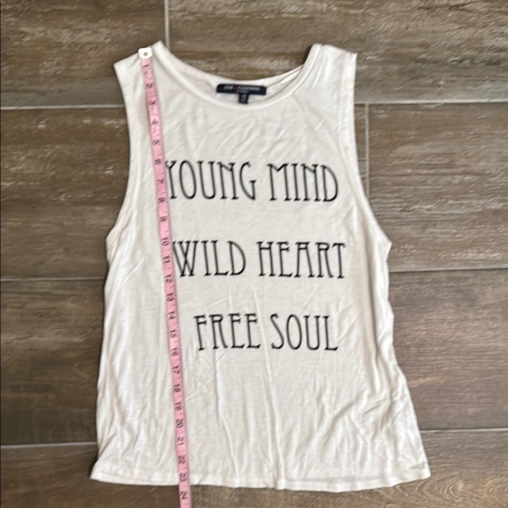 One Clothing White Graphic Tank Top - Picture 7 of 7